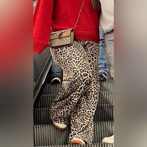 Leopard Print Pants